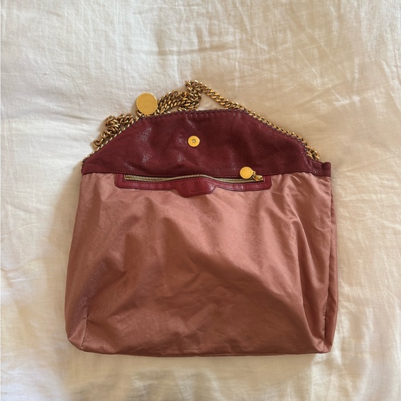 Stella McCartney Burgundy Falabella Tote Bag - Picture 6 of 6